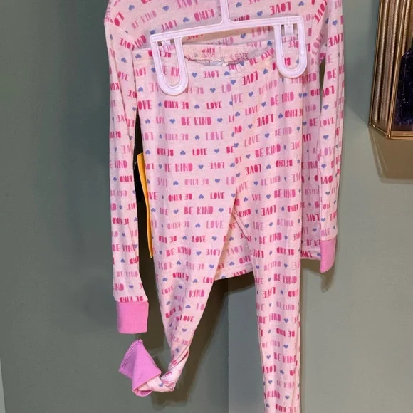 NWT Laura Ashley Girls Pajama Set - Picture 2 of 2